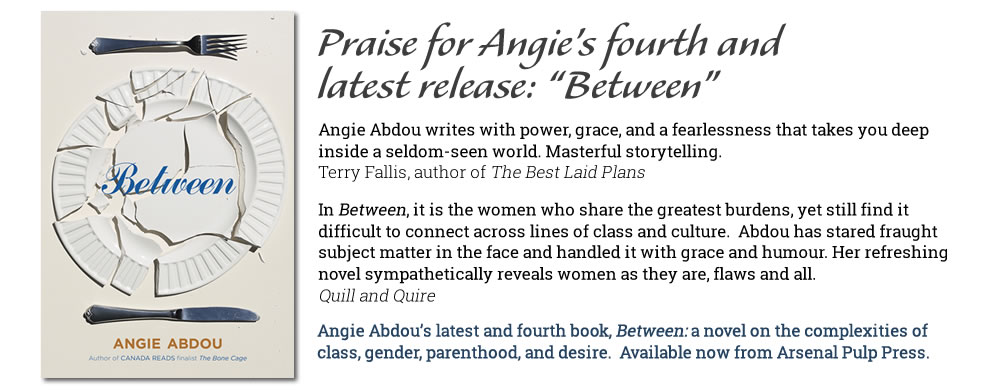 Between by Angie Abdou