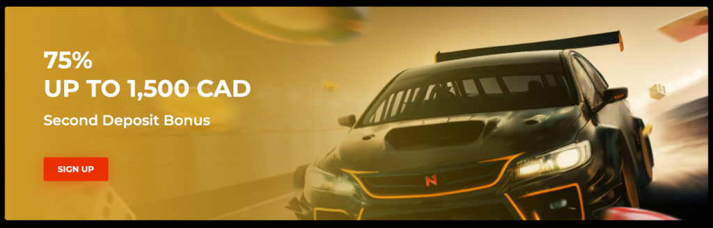 Second Deposit Bonus